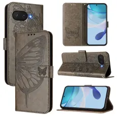 Google Pixel 9a Fodral Fj&auml;ril Tryck Gr&aring;