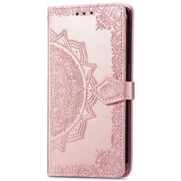 Bild 4, Samsung Galaxy S23 FE Fodral Mandala Blossom Roséguld