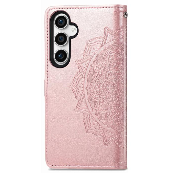 Bild 5, Samsung Galaxy S23 FE Fodral Mandala Blossom Roséguld