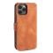 DG.MING iPhone 13 Pro Max Fodral Retro Läder Brun