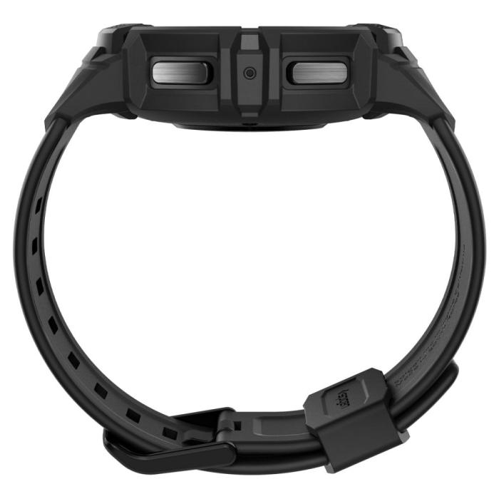 Bild 4, Spigen Galaxy Watch 5 Pro 45mm Skal/Armband Rugged Armor Svart