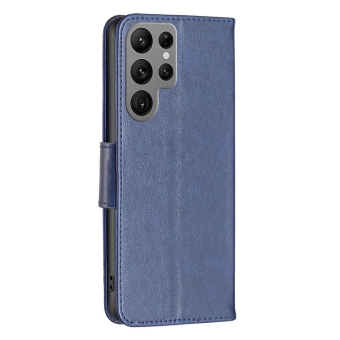 Bild 5, Galaxy S24 Ultra Fodral Med Fjäril Tryck Mörk Blå