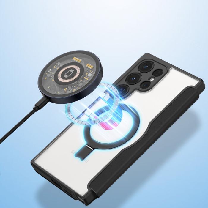 Bild 6, DUX DUCIS Galaxy S24 Ultra Skin X Pro RFID Fodral MagSafe Kickstand