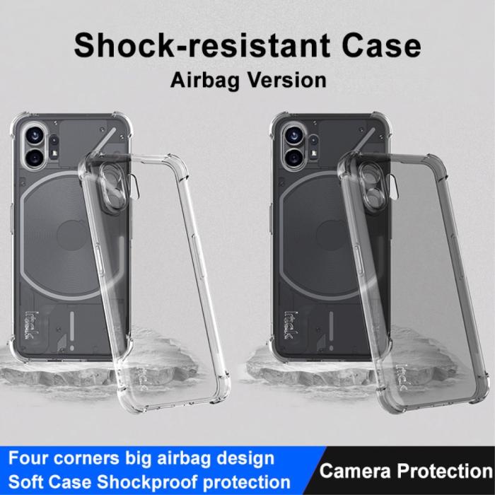 Bild 6, IMAK Nothing Phone 2 Skal Shockproof TPU Transparent