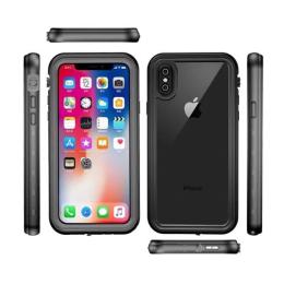 REDPEPPER iPhone Xs Max Skal 360 Vattentätt IP68 Svart