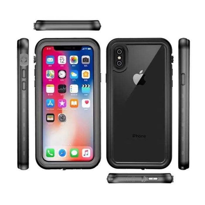 Bild 1, REDPEPPER iPhone Xs Max Skal 360 Vattentätt IP68 Svart
