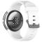 Google Pixel Watch 3 45 mm Armband Silikon Vit