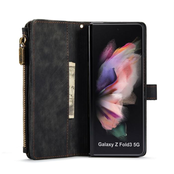 Bild 5, CASEME Galaxy Z Fold 3 Fodral Multifunktionell Svart