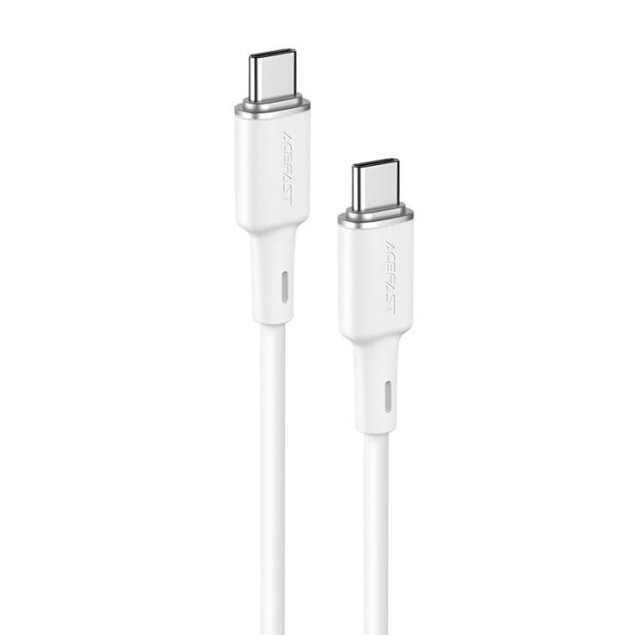 Bild 1, Acefast 60W 1.2m USB-C Till USB-C - Vit