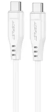 Acefast 60W USB-C Till USB-C 1.2m - Vit