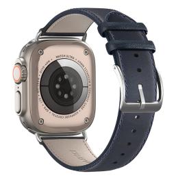 DUX DUCIS Apple Watch 42/44/45/49 mm Armband Äkta Läder