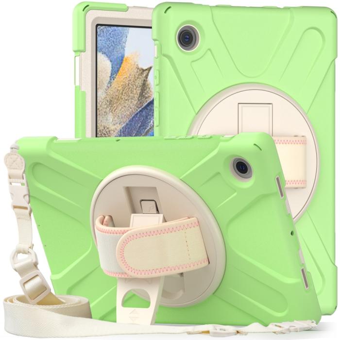 Bild 3, Galaxy Tab A8 10.5 Roterande X-Shape Hybrid Skal