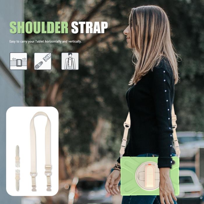 Bild 5, Galaxy Tab A8 10.5 Roterande X-Shape Hybrid Skal