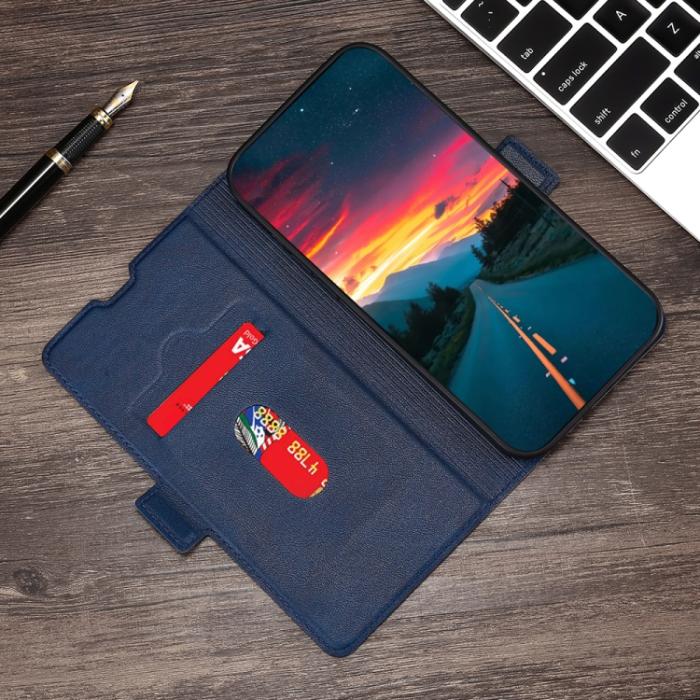 Bild 6, Motorola Moto G13 / G23 / G53 5G Fodral Slim Blå