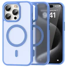 ColorPop iPhone 15 Pro Skal CH MagSafe Matt Ljus Lila