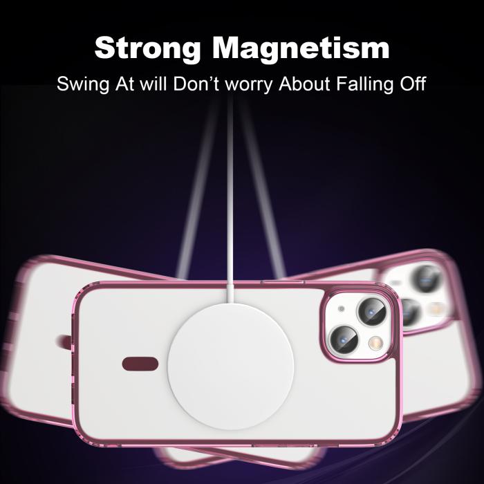 Bild 5, ColorPop iPhone 14 Plus Skal CH MagSafe Transparent/Ljus Blå