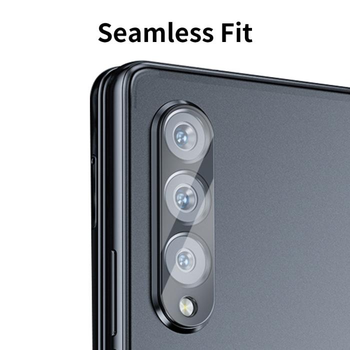 Bild 2, ENKAY Galaxy Z Fold 5 2-PACK Linsskydd Härdat Glas Svart