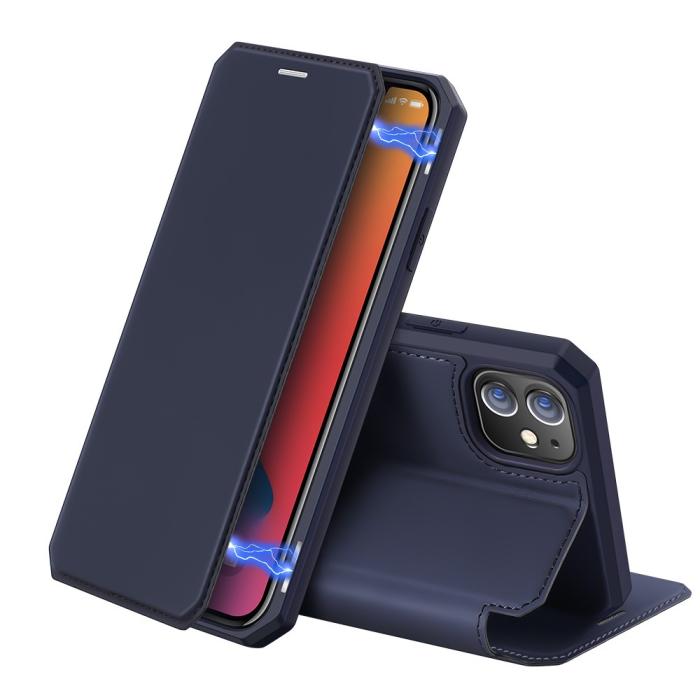 Bild 1, iPhone 12 / 12 Pro - DUX DUCIS Shockproof Fodral - Blå