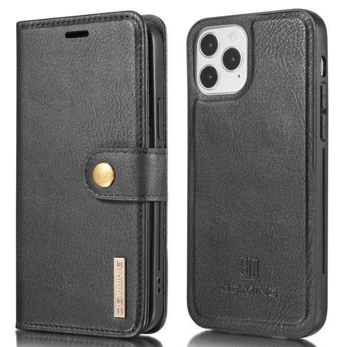 Bild 1, iPhone 13 - DG.MING 2in1 Magnet Fodral / Skal - Svart