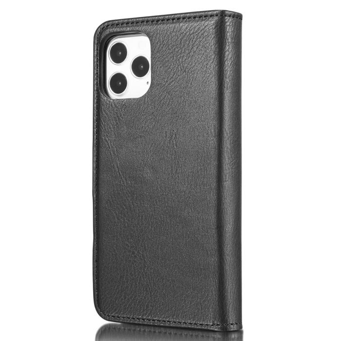 Bild 3, iPhone 13 - DG.MING 2in1 Magnet Fodral / Skal - Svart