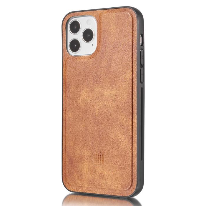 Bild 4, iPhone 13 - DG.MING 2in1 Magnet Fodral / Skal - Brun