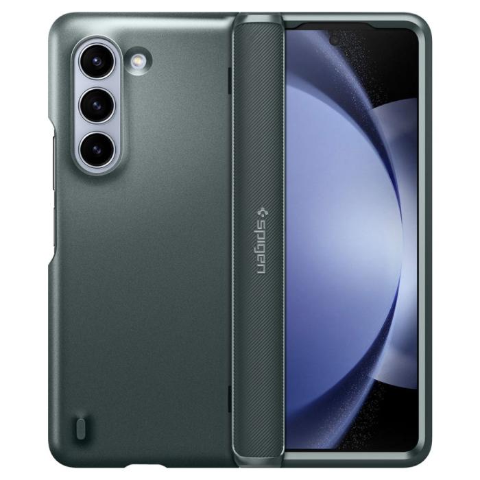 Bild 6, Spigen Galaxy Z Fold 5 Skal Slim Armor Pro Abyss Green
