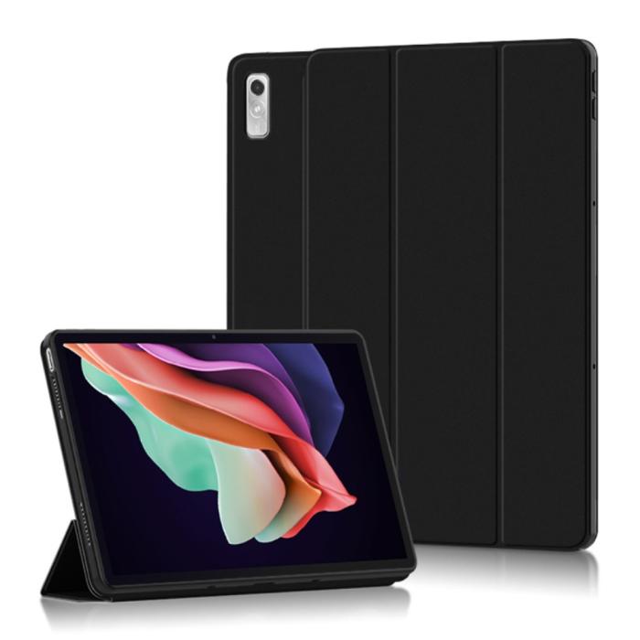 Bild 1, Lenovo Tab P11 Gen 2 Fodral Tri-Fold Läder Svart