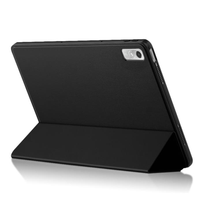 Bild 4, Lenovo Tab P11 Gen 2 Fodral Tri-Fold Läder Svart