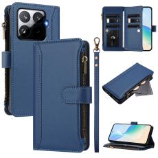 Xiaomi 15T Pro Fodral Multifunktionell L&auml;der Bl&aring;
