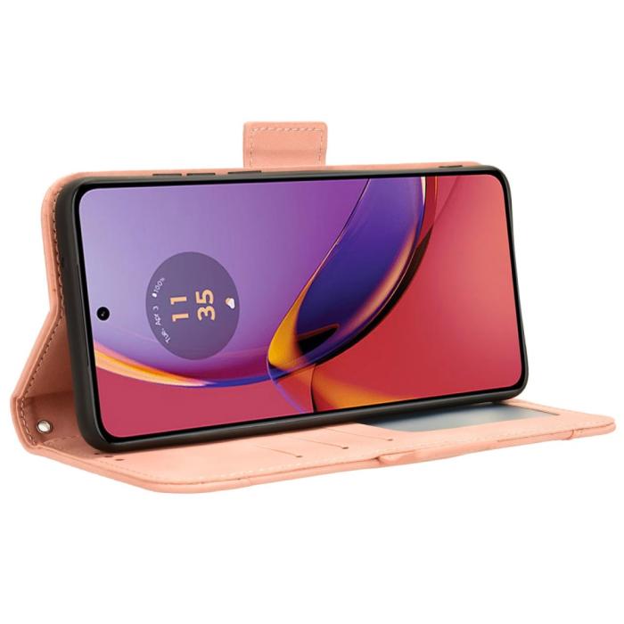 Bild 3, Motorola Moto G84 5G Fodral Med Avtagbart Kortfodral Rosa