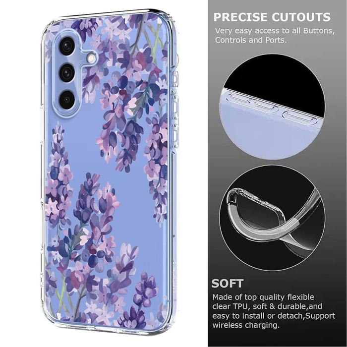 Bild 6, Samsung Galaxy A57 5G Skal Med Tryck Blommor