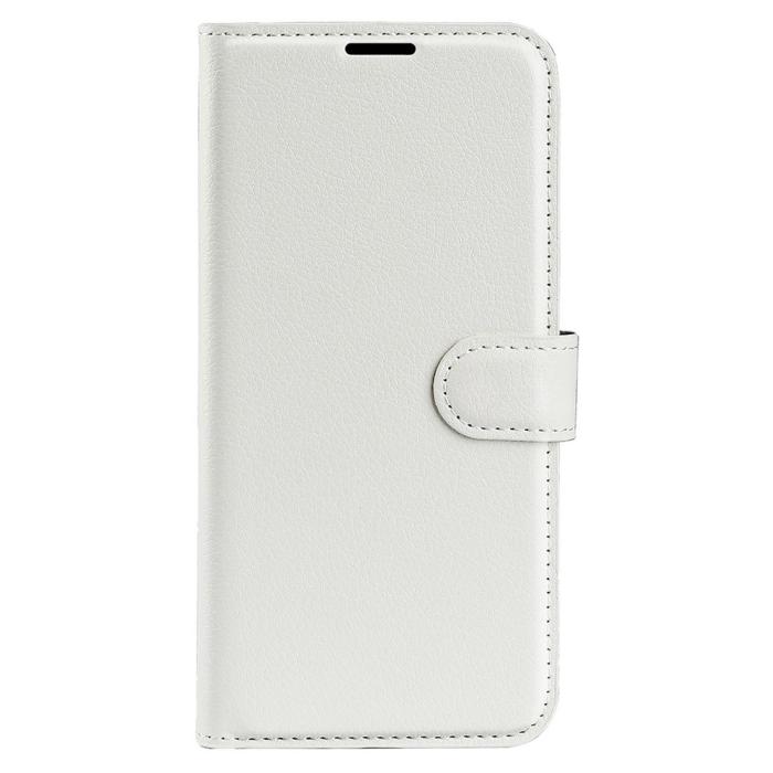 Bild 5, Xiaomi Redmi Note 12 Pro 5G Fodral Litchi Läder Vit