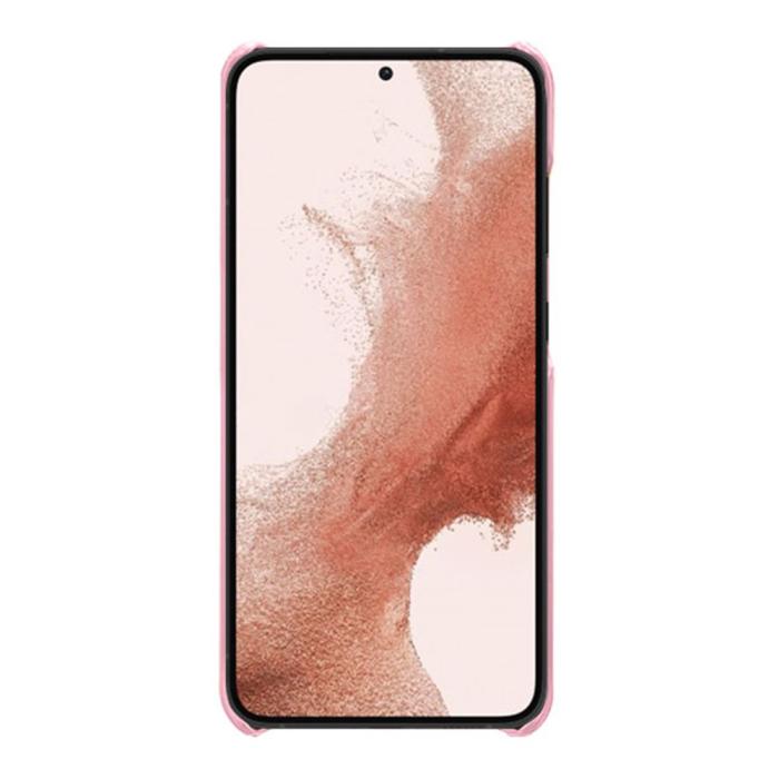 Bild 2, KSQ Samsung Galaxy S23 Skal Läderbelagt Roséguld