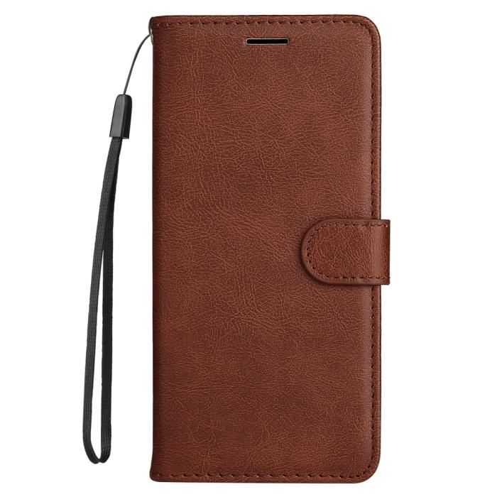 Bild 3, Xiaomi Redmi 10 Fodral Solid Läder Brun