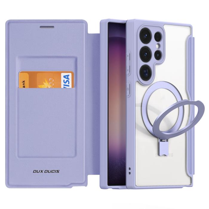 Bild 1, DUX DUCIS Galaxy S24 Ultra Skin X Pro RFID Fodral MagSafe Kickstand