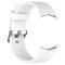 Google Pixel Watch 3 45 mm Armband Silikon Vit