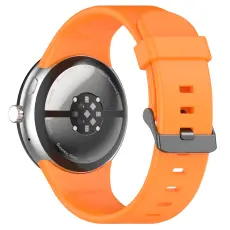 Google Pixel Watch 4 / 3 45 mm Armband Silikon Orange