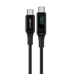 Acefast 100W USB-C Till USB-C 2m - Svart