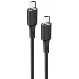 Acefast 60W USB-C Till USB-C 1.2m - Svart/Roséguld