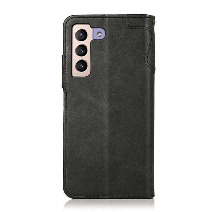 Bild 3, KHAZNEH Samsung Galaxy S22 Plus Fodral Magnetisk Mässing Svart
