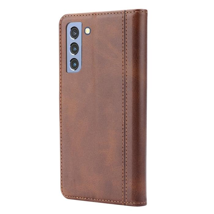 Bild 3, Samsung Galaxy S22 Plus Fodral Premium Med Kortplats Brun