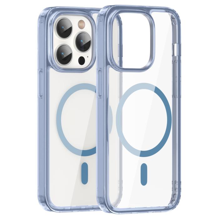 Bild 2, ColorPop iPhone 14 Pro Skal CH MagSafe Transparent/Ljus Blå