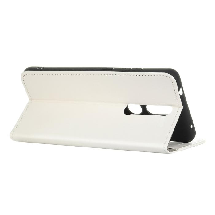 Bild 4, Nokia 2.4 - Crazy Horse Fodral - Vit