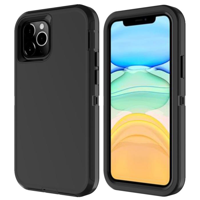 Bild 1, iPhone 12 / 12 Pro - Shockproof Xtreme Skal - Svart