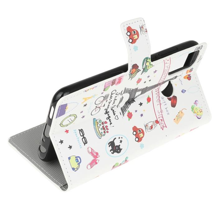 Bild 4, Motorola Moto G10/G20/G30 - Fodral Med Tryck - Eiffeltornet