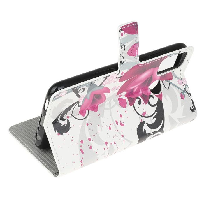 Bild 4, Motorola Moto G10/G20/G30 - Fodral Med Tryck - Lotus Blomma