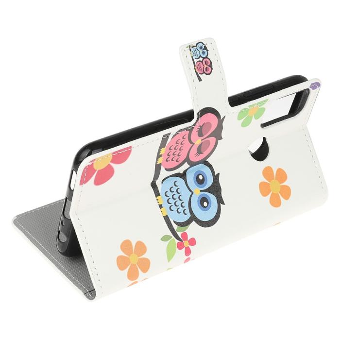 Bild 4, Motorola Moto G10/G20/G30 - Fodral Med Tryck - Ugglor
