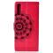 Samsung Galaxy A70 - Plånboksfodral Flower - Rosa