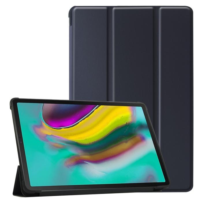 Bild 1, Samsung Galaxy Tab A 10.1 2019 - Tri-Fold Fodral - Mörk Blå