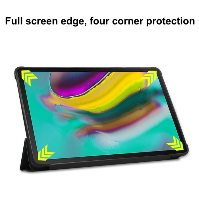 Bild 3, Samsung Galaxy Tab A 10.1 2019 - Tri-Fold Fodral - Mörk Blå